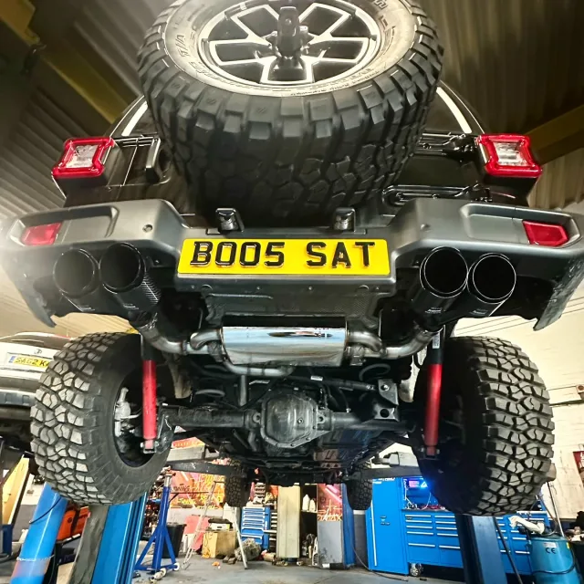 Jeep Rubicon Gets a Full Cat-Back System!

We hooked this beast up with a full custom exhaust and finished it off with upgraded Akrapovič tips—looks and sounds the part! 💪

Want to unleash the sound or upgrade the look of your vehicle? DM us for a chat!

All systems available on our interest-free, credit check-free payment plan.

#CustomExhaust #ValvedBackbox #ValvedSilencer #JeepRubicon #CarMods #ExhaustUpgrade